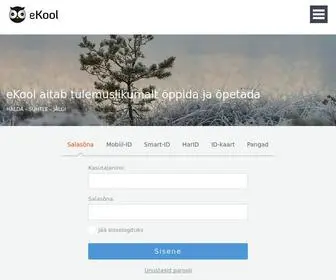 Ekool.eu(Innovaatiline kõik) Screenshot