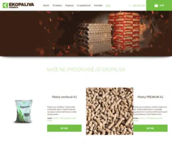 Ekopaliva-Valassko.cz(Ekopaliva Krabica) Screenshot