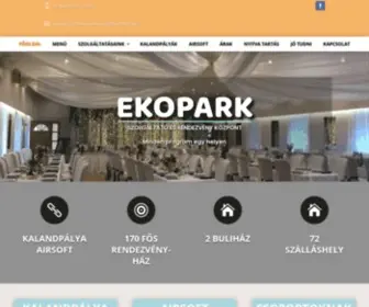 Ekoparketterem.hu(Ekoparkrendezvény) Screenshot