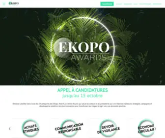 Ekopo-Awards.fr(Ekopo Awards) Screenshot