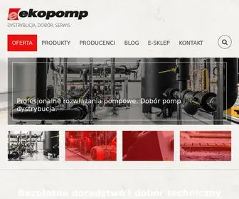 Ekopomp.pl(Pompy Przemysłowe) Screenshot