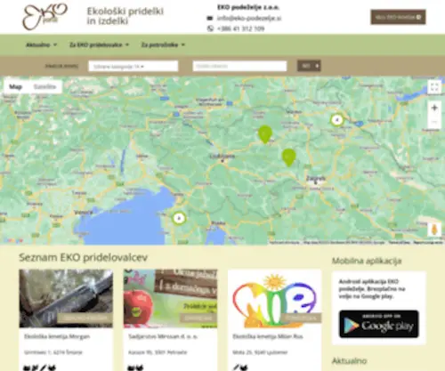 Ekoportal.si(EKO podeželje) Screenshot