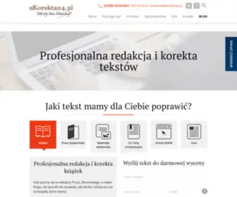 Ekorekta24.pl(Strona główna) Screenshot