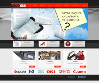 Ekosis.com.tr(EKOSİS Malatya Bilgitaş Bölge Bayi) Screenshot