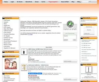 Ekosmetix.de(22 Jahre Kosmetik) Screenshot