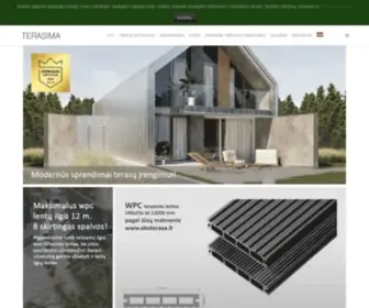 Ekoterasa.lt(WPC terasinės lentos) Screenshot