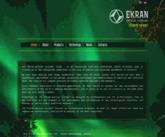 Ekran-OS.ru(JSC "EKRAN) Screenshot