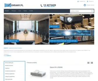 Ekrany.pl(Ekrany projekcyjne) Screenshot