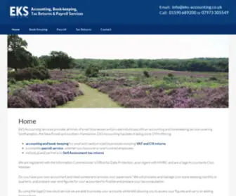 EKS-Accounting.co.uk(EKS Accounting) Screenshot