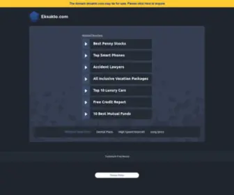 Eksakto.com(Eksakto) Screenshot