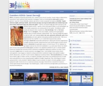 EKSD.org.tr(Esendere Kültür ve Sanat Derneği) Screenshot