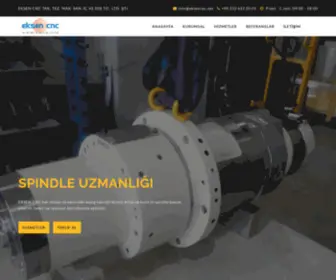 Eksencnc.net(EKSEN) Screenshot