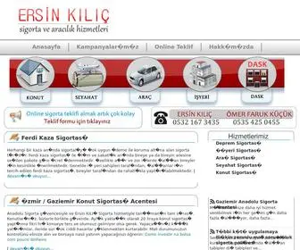 Eksigorta.com(Ersin KÃ¯Â¿Â½lÃ¯Â¿Â½Ã¯Â¿Â½ Sigorta ve AracÃ¯Â¿Â½lÃ¯Â¿Â½k Hizmetleri) Screenshot