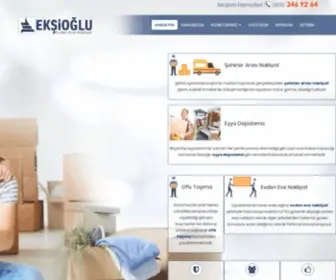 Eksioglunakliyat.com.tr(Ekşioğlu Evden Eve Nakliyat) Screenshot