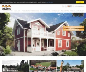 Eksjohus.de(Eksjöhus AB) Screenshot