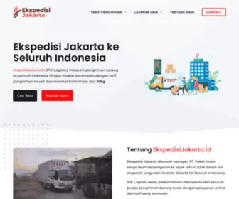Ekspedisijakarta.id(Ekspedisi Jakarta) Screenshot
