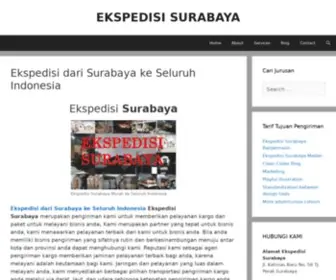 Ekspedisisurabaya.com(Ekspedisi dari Surabaya ke Seluruh Indonesia) Screenshot