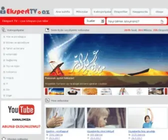 Eksperttv.az(Ekspert TV) Screenshot