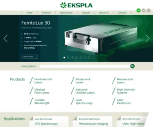 Ekspla.com(Laser) Screenshot