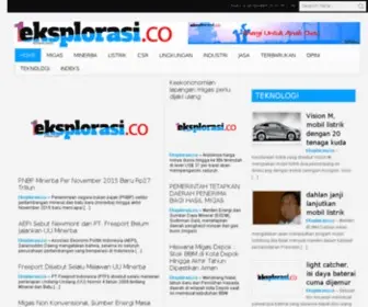 Eksplorasi.co(Referensi energi) Screenshot