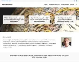 Eksportusa.com(Wsparcie europejskich firmy na rynku USA) Screenshot