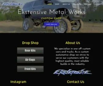 Ekstensive.com(Ekstensive Metal Works) Screenshot
