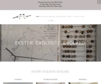 Eksterantiques.com(Eksterantiques) Screenshot