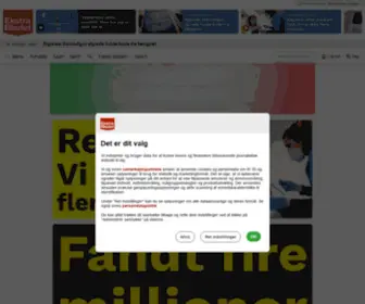 Ekstrabladet.net(Sport og underholdning) Screenshot