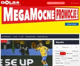 Ekstraklasa.net(Ekstraklasa, piłka nożna, relacje live, wyniki na żywo, liga polska) Screenshot