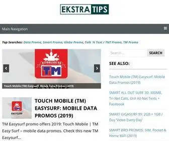 Ekstratips.com(Homepage) Screenshot