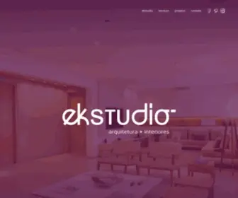 Ekstudio.com.br(Arquitetura e Interiores) Screenshot