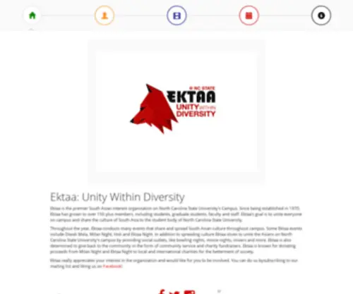 Ektaa.org(Ektaa) Screenshot