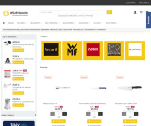 Ekuchnia.com(Wyposażenie restauracji) Screenshot