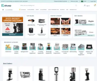 Ekuep.com(Commercial Food Service Equipments) Screenshot