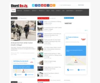 Ekurd.net(Ekurd Daily News Kurdistan) Screenshot