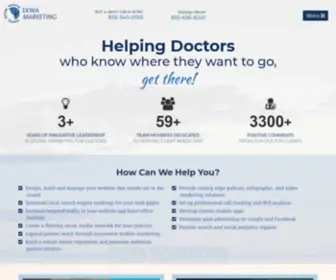 Ekwa.com(SEO Services For Doctors) Screenshot