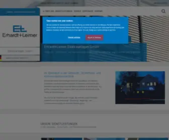 EL-Elektroanlagen.com(Elektroanlagen GmbH) Screenshot