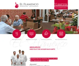 EL-Flamenco.de(Startseite) Screenshot