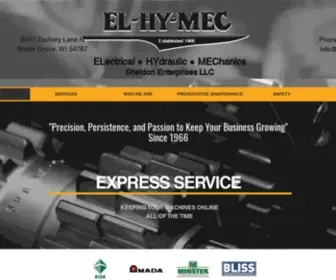 EL-HY-Mec.com(HOME) Screenshot