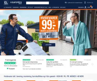 EL-Salg.dk(Forside) Screenshot