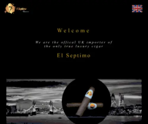 EL-Septimo.co.uk(Cigares de luxes) Screenshot