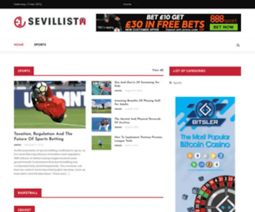 EL-Sevillista.com(EL Sevillista) Screenshot