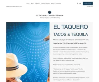 EL-Taquero.com(Mexican Restaurant) Screenshot