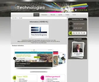 EL-Technologies.com(EL Technologies votre Web Agency) Screenshot