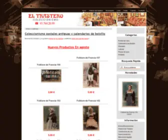 EL-Trastero.eu(Postales antiguas) Screenshot