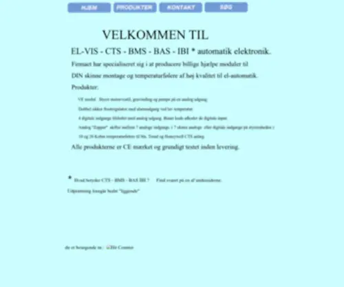 EL-Vis.eu(EL-VIS CTS Automatik) Screenshot