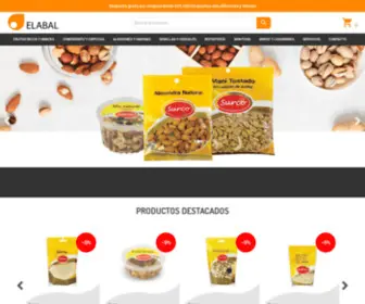 Elabal.cl(Productos de primera calidad) Screenshot