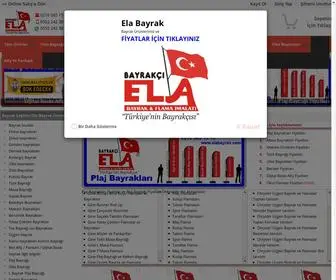 Elabayrak.com(Yelken bayrak imalatı) Screenshot