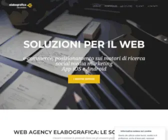 Elabografica.com(Sviluppo Web Application) Screenshot