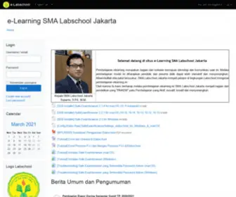 Elabschool.net(E-Learning SMA Labschool Jakarta) Screenshot